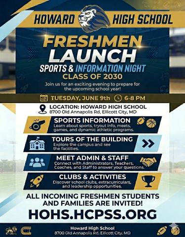 Freshmen Launch 2030 Flyer